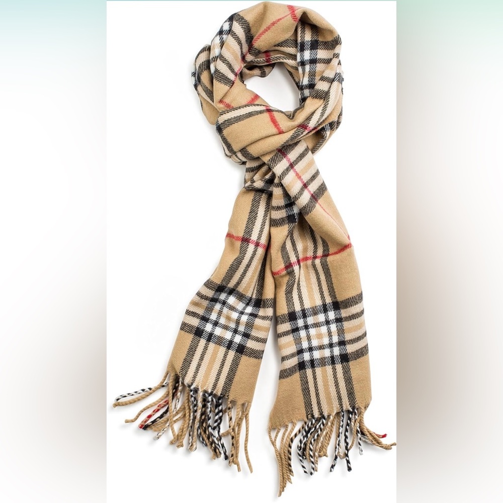 Classic Scarf cashmere feels, 100% Viscosa - Picture 1 of 5